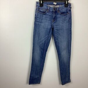 J. Crew Skinny Ankle Jeans Size 26